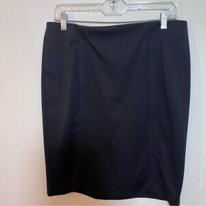Grace Elements Black Pencil Skirt Size Large Workwear Career Professional mini